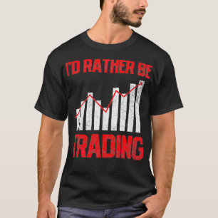 株式市場トレーダーヴィンテージプレミアム Tシャツ