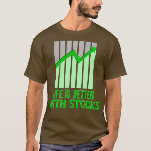 株式市場トレーダー株式交換投資デーTr Tシャツ