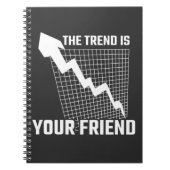 株式市場トレーダー為替マネーインベスター ノートブック (正面)