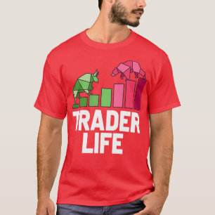 株式市場トレーダーForexトレーダー投資家取引 Tシャツ