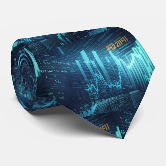 株式市場ブローカーファイナンシャルプランナーネクタイ ネクタイ (ロール)