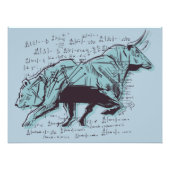 株式市場分析金融 フォトプリント            (正面)