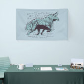 株式市場分析金融 横断幕 (トレードショー)