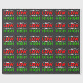 株式市場取引の外国為替トレーダ買ーが高値を売る ラッピングペーパー (フラット)