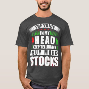 株式市場取引投資家トレーダー Tシャツ