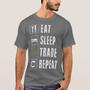 株式市場取引日トレーダーオプションプレミアム Tシャツ
