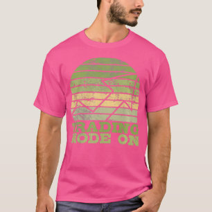 株式市場投資日の取引モード Tシャツ