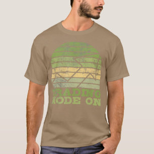 株式市場投資日の取引モード Tシャツ