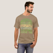 株式市場投資日の取引モード Tシャツ (正面フル)