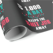 株式市場日取引トレーダー投資家職やめ務 ラッピングペーパー (ロールコーナー)