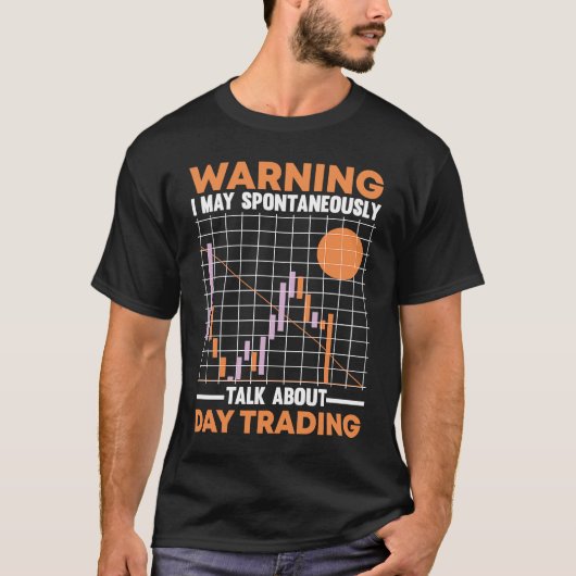 株式市場資本主義の日トレーダー取引資本 Tシャツ (正面)