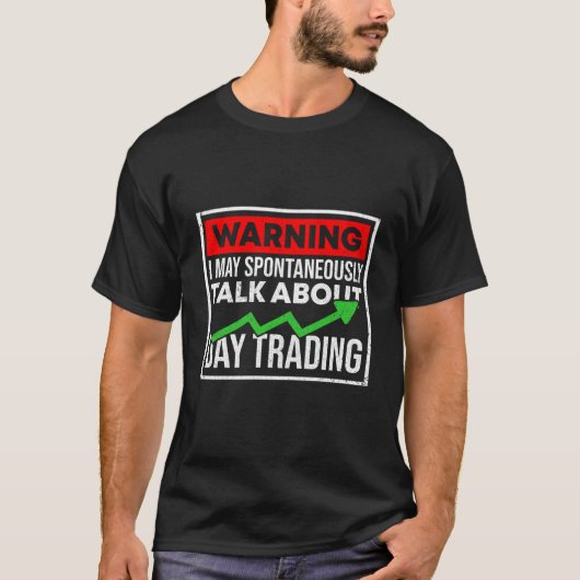 株式市場資本主義の日トレーダー取引資本 Tシャツ (正面)
