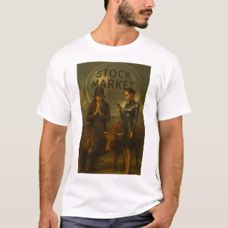 株式市場 Tシャツ