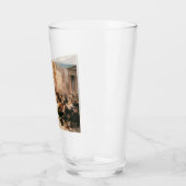 株式市場(W.H.ひげ)の雄牛とクマ タンブラーグラス (左)