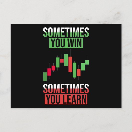 株式投資ことわざ ポストカード (正面)