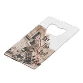 株式買市場のユーモア クレジットカード栓抜き (裏面アングル)