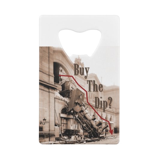 株式買市場のユーモア クレジットカード栓抜き (裏面)