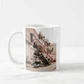 株式買市場のユーモア コーヒーマグカップ (左)