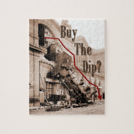 株式買市場のユーモア ジグソーパズル