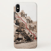 株式買市場のユーモア Case-Mate iPhoneケース (裏面)