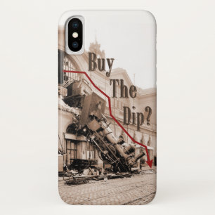 株式買市場のユーモア iPhone X ケース
