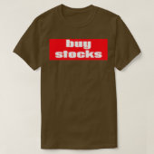 株式買2 Tシャツ (デザイン正面)