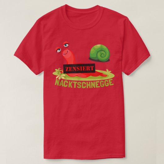 核おもしろい分岐スラグおもしろい Tシャツ (デザイン正面)