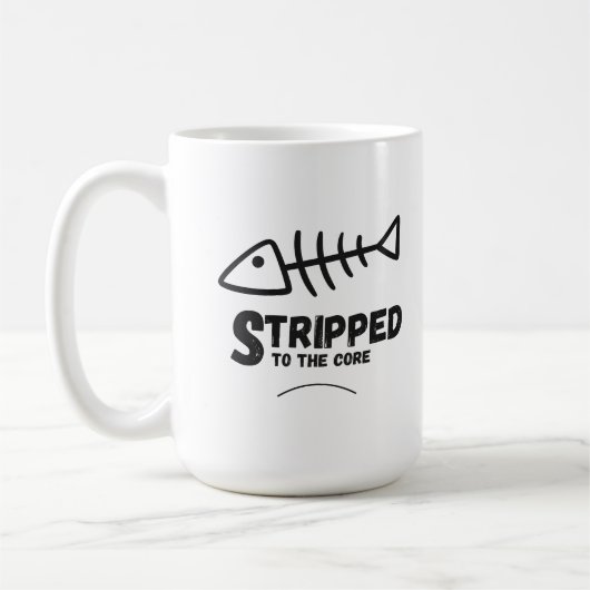 核となるモチベーションの引用句  コーヒーマグカップ (左)
