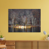 核の冬 キャンバスプリント (インサイチュ (リビング))