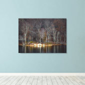 核の冬 キャンバスプリント (インサイチュ (ウッドフロア))