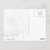 核の冬 ポストカード (裏面)