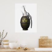 核の危険 ポスター (キッチン)