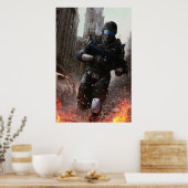 核の夜明け – CT攻撃 ポスター (キッチン)