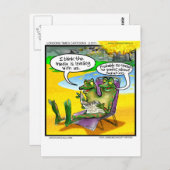核の隣人(ツインフロッグス)面白いギフト&カード ポストカード (正面/裏面)