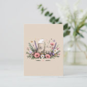 核エネルギーの花開き ポストカード (スタンド正面)
