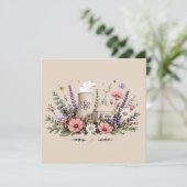 核エネルギーの花開き 招待状 (スタンド正面)