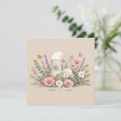 核エネルギーの花開き 招待状 (スタンド正面)