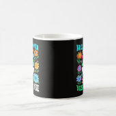 核エネルギーを賛美するクリーンエネルギーの花々 コーヒーマグカップ (中央)