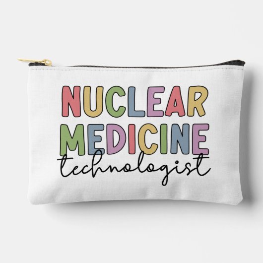 核カスタム医学技術者CNMTギフト アクセサリーポーチ (正面)