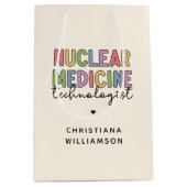 核カスタム医学技術者CNMTギフト ミディアムペーパーバッグ (正面)