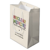 核カスタム医学技術者CNMTギフト ミディアムペーパーバッグ (裏面アングル)