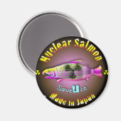 核サーモン マグネット (正面/裏面)