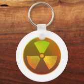 核シンボル放射能 キーホルダー (正面)
