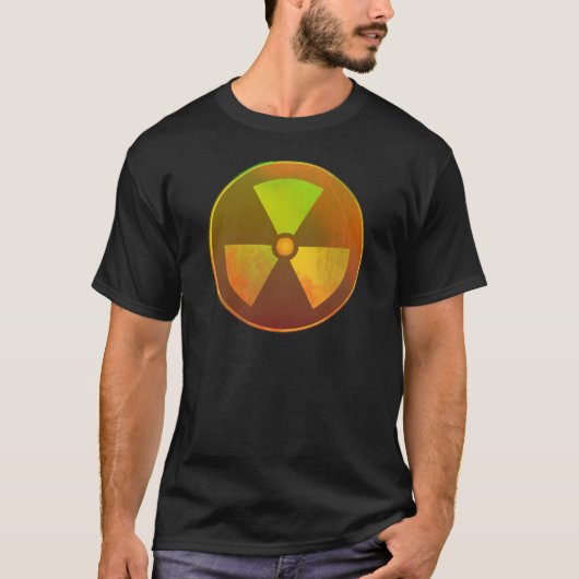 核シンボル放射能 Tシャツ (正面)