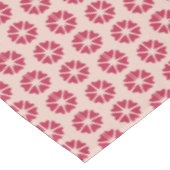 核ハート – マゼンタレッド – シームレスパターン。 テーブルクロス (アングル)