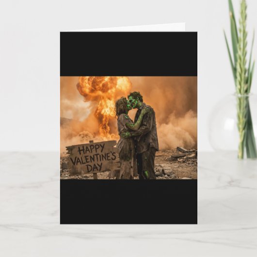 核バレンタインデー カード (正面)