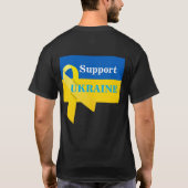 核マニアックTシャツの悪魔のプーチン Tシャツ (裏面)