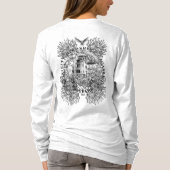 核兵器を廃絶する長袖Tシャツ Tシャツ (裏面)