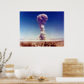 核兵器試験運用バスター – ジャングル1951 ポスター (キッチン)