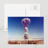 核兵器試験運用バスター – ジャングル1951 ポストカード (正面/裏面)